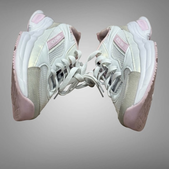 Nautica Big Girls Athletic Sneakers - Chunky Cushion Heel Size 4 - Picture 8 of 16